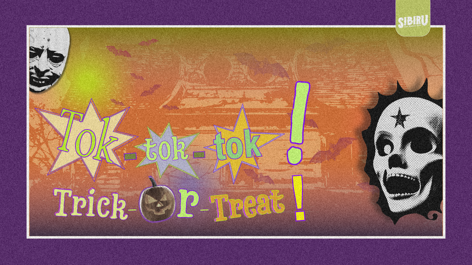 Tok-tok-tok! Trick-Or-Treat!